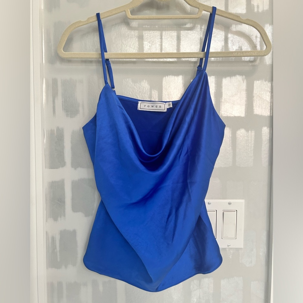 Royal blue top